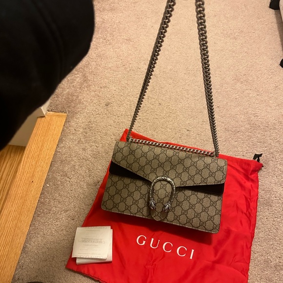 Gucci Dionysus Small - Black and Beige - Picture 3 of 4